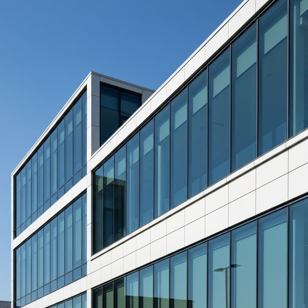 Edifício comercial moderno